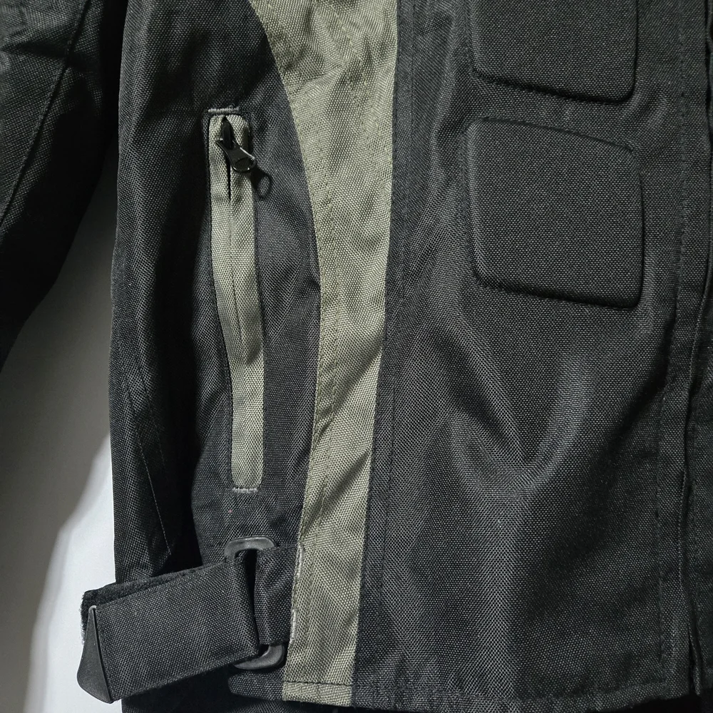 ILM Motorcycle Riding Jacket Men's Size S Black & Gray Jacket NWT - Picture 8 of 13